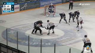 Andris Džeriņš Goal vs KSW Icefighters Leipzig 20102024  Oberliga [upl. by Eladal]