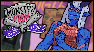 LOVE amp WAR  Monster Prom Second Term Dahlia Secret Ending [upl. by Eniffit266]