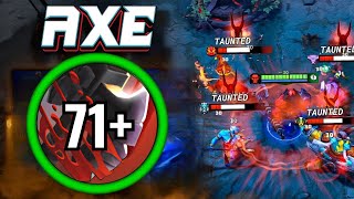 Offlane AXE 35Kills Khanda Build 71 Stacks Culling Blade Dota 2 [upl. by Haelak]