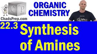 223 Synthesis of Amines  Organic Chemistry [upl. by Wilmer565]