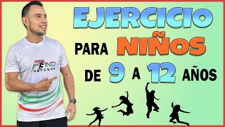 EJERCICIO 🔴 para Niños de 9 a 12 años en CASA 🏠 [upl. by Assen704]