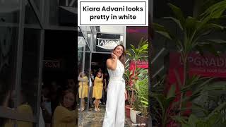 Kiara Advani looks extremely beautiful in white  Video [upl. by Andrus]