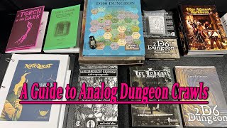 A guide to solo analog dungeon crawls solo RPG [upl. by Ahserak151]