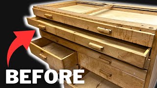 How I Turned an Old Cabinet Into a Workshop Storage Solution [upl. by Yoshio]