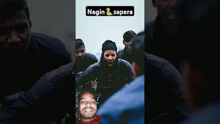 Nagin🐍sapera😂funnyvideo funny shorts amitffytcomedy surajroxfunnyvibeo realfools viralnagin [upl. by Lorena414]