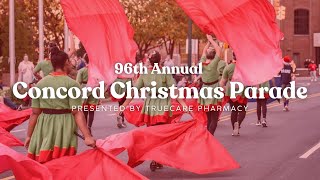 96th Annual City of Concord Christmas Parade Presented by TrueCare Pharmacy [upl. by Ybok]