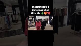 christmas bloomingdales bloomingdaleschristmas luxury luxurylifestyle [upl. by Hsirahc]