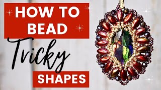 5 Tips for Beading Bezels Like a ProFor ANY Shape [upl. by Lena224]