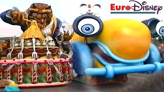 PARADE EURO DISNEY 1993  parade Disneyland Paris LE LUTÉCIEN [upl. by Anned]