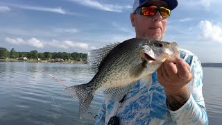 Crappie Fishing Lake Wateree Sc 6123 [upl. by Wadsworth]