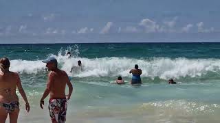 Biscarrosse plage in France 🇫🇷 ⛱️🌊🏊‍♀️ [upl. by Akierdna]