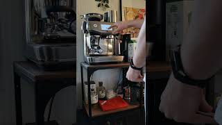 Sage Barista Touch Impress unboxing coffee [upl. by Aisats]