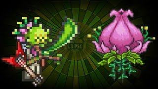 plantera weapons vs plantera ll terraria 13 console [upl. by Eidahs]