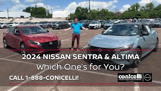 🚗 Unbelievable Features in the 2024 Nissan Sentra amp Altima Which Sedan Should You Choose 🚗 [upl. by Sura508]