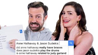 Anne Hathaway amp Jason Sudeikis Answer the Webs Most Searched Questions  WIRED [upl. by Ecinom]