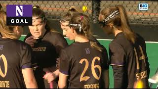 Northwestern vs Maryland womens college lacrosse 2024 [upl. by Aerdnaid]