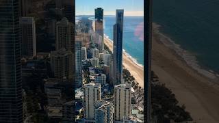 View from Sky point tower Gold Coast😮😮tallesttower interesting beautifulview [upl. by Nirik911]