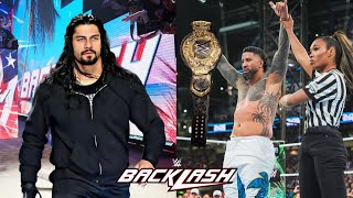 Roman Reigns Return To Wins Championship 2024 [upl. by Mamie]