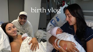 getting induced at 37 weeks… labor and delivery vlog [upl. by Otreblig811]