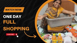 one day full shopping vlog  niru school morning routine  watch till end oneday fullday shopping [upl. by Saylor]