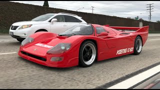 The Koenig C62 is a 15M StreetLegal Porsche LeMans Racer  One Take [upl. by Einaeg286]