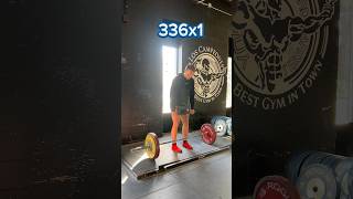 W1Deadlifts 🫣😳 motivation power powerlifter athlete [upl. by Maguire]