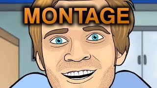 PEWDIEPIE ANIMATED MONTAGE [upl. by Gruber]