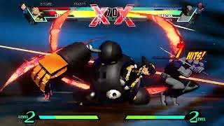 UMvC3  TronThorChunLi quotRandomquot Very Hard Arcade Run [upl. by Hcardahs103]