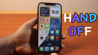 How to Enable or Disable HandOff on iPhone on iOS 18 [upl. by Niveek986]