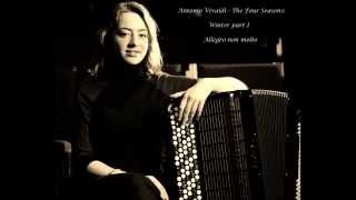 Vivaldi  The Four Seasons Winter on Accordion  Elisa van Kesteren [upl. by Kacey]