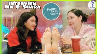 Interview Jen amp Shara  Reflexology amp Feet Reading [upl. by Zelten]