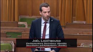 Joel Lightbound MP discusses C224 during Senate Amendments debate [upl. by Ellennej]