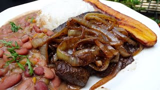 Hígado Encebollado Paso a Paso  Receta Colombiana [upl. by Iorio]