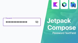 Password Text Field  Jetpack Compose [upl. by Mail136]