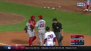 Mike Matheny Ejection vs Red Sox [upl. by Rufford]