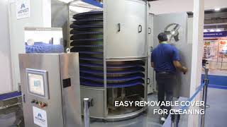 Spiral Freezer  Midwest Food Technology [upl. by Ahsatel]