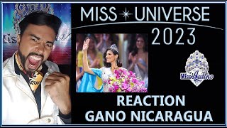 Miss Universe 2023  Reaction Gana Nicaragua  Pequeño Análisis [upl. by Ellekim]