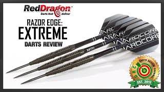 Red Dragon Razor Edge Extreme Darts Review [upl. by Tomasine]