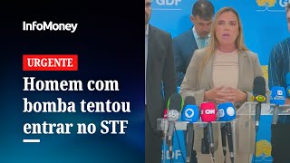 Vicegovernadora do DF diz que homem tentou entrar no STF [upl. by Oilalue]