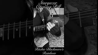 Stargazer Rainbow opening riff Ritchie Blackmore [upl. by Arenat]