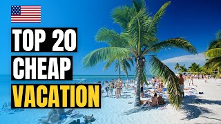 Top 20 Cheap Places to Visit in the USA 2024  Best Vacation Spots [upl. by Eidurt]