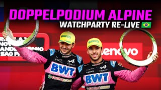 Emotionaler RegenFight in Brasilien I ReLive F1Watchparty GP Brasilien 2024 [upl. by Sherurd]