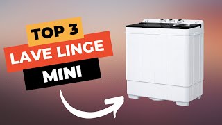 🔥 TOP 3  Meilleur Mini Lave Linge 2024 [upl. by Aitsirhc]