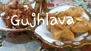 GujhlavaHoliSpecialFusionof Baklavaamp GujhiaIndian RecipePalatableLusciousDeep Friedquickneasy [upl. by Kimbra]