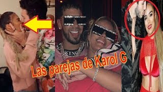 Las parejas de Karol G en su carrera musical [upl. by Dympha]