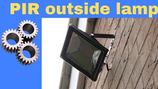 Installing an outside light [upl. by Nadabb]