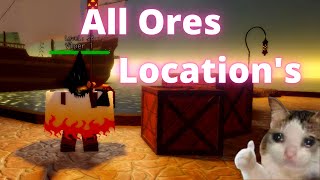 Legends ReWritten All Ores Location [upl. by Weidman]