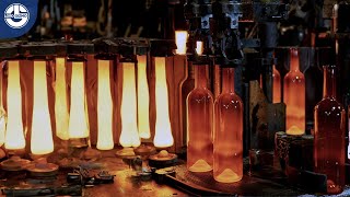 How Glass Bottles Are Made From SAND And Recycled GLASS The Complete Production Process [upl. by Naic943]