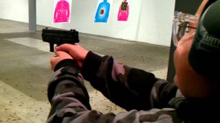 10yearold boy shoots Springfield Arms XD 9mm subcompact [upl. by Azaria258]