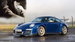 HOW TO Heel And Toe In A 2010 Porsche GT3 RS [upl. by Orofselet473]